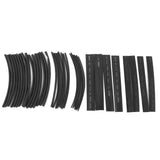 Maxbell 48PCS Assorted PVC Heat Shrinkable Tubing Wire Cable Sleeve 6 Sizes Black