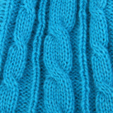 Maxbell Dog Puppy Warm Winter Knitted Sweater Clothes Apparel Costume 4# Lake Blue