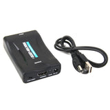 Maxbell SCART to 1080P HDMI Audio Converter w/ Scaler Support PAL  NTSC3.58  NTSC4.43
