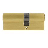 Maxbell 75MM 27.5/10/37.5 Brass Cylinder Door Lock Barrel Anti-Snap/ Drill + 8 keys