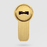 Maxbell 75MM 27.5/10/37.5 Brass Cylinder Door Lock Barrel Anti-Snap/ Drill + 8 keys