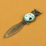 Maxbell Ducument Bookmark Reading Marker Stationery Metal Paper Clip Cute Newlyweds