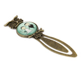 Maxbell Ducument Bookmark Reading Marker Stationery Metal Paper Clip Cute Newlyweds
