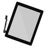 Maxbell Touch Screen Digitizer Assembly w/ Home Button Adhesive for iPad 3/4 BLK