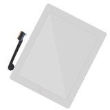 Maxbell Touch Screen Digitizer Assembly Home Button Adhesive for iPad 3/4 White