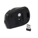 Maxbell Slim 2.4GHz Wireless Optical Mouse Cordless Mice USB 2.0 Receiver For Laptop  Grey
