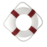 Maxbell Welcome Red Nautical Wall Decor Ship Boat Ring Life Buoy Preserver 35cm