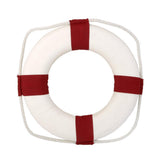 Maxbell Welcome Red Nautical Wall Decor Ship Boat Ring Life Buoy Preserver 35cm