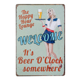 Maxbell 20x30cm Vintage Metal Tin Sign Plaque Wall Art Poster Cafe Bar Pub Beer #7