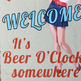 Maxbell 20x30cm Vintage Metal Tin Sign Plaque Wall Art Poster Cafe Bar Pub Beer #7