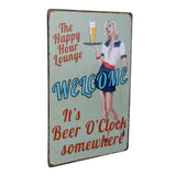 Maxbell 20x30cm Vintage Metal Tin Sign Plaque Wall Art Poster Cafe Bar Pub Beer #7