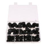 145 Pieces Dome Hex Bolt Nut Head Caps Cover Plastic Black M4 M5 M6 M8 M10 M12 - Aladdin Shoppers