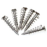 Maxbell Guitar Pickup Pointed Screws w/ Springs