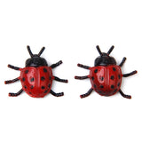 Maxbell 2pcs Ladybird Ladybug Toy Insect Animal Lovely Kids Home Decoration