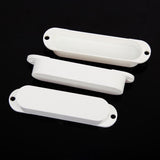 Maxbell Set of 3 White Single Coil Pickup Cover for Electric Guitar