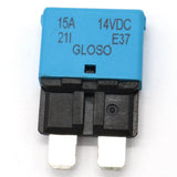 15Amp Mini Automatic Reset Blade-Style Circuit Breaker For Car Truck Marine - Aladdin Shoppers