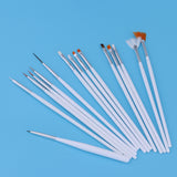 15pcs Professional Model Coloring Pen Model Tools 12.5-20cm Length - Aladdin Shoppers