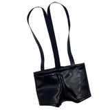 1/6 Male PU Leather Straps shorts for 12'' Action Figure Black - Aladdin Shoppers