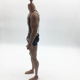 1/6 Male PU Leather Straps shorts for 12'' Action Figure Black - Aladdin Shoppers