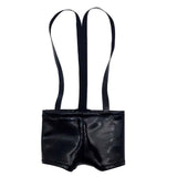 1/6 Male PU Leather Straps shorts for 12'' Action Figure Black - Aladdin Shoppers