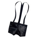 1/6 Male PU Leather Straps shorts for 12'' Action Figure Black - Aladdin Shoppers