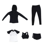 1/6 Scale Women Sports Suit Set Female Clothes for 12inch Action Figure Body Doll Toy Accessory - Aladdin Shoppers