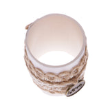 Maxbell Wedding Feast Brown Napkin Rings Serviette Holder Dinner Table Party Favor