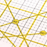 Maxbell 15*15cm Clear Quilting Patchwork Acrylic Rulers Sewing Tools Crafts