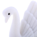 Maxbell Small Swan Cygnet Earring Necklace Ring Jewelry Box Wedding Favor Gift