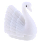 Maxbell Small Swan Cygnet Earring Necklace Ring Jewelry Box Wedding Favor Gift