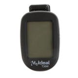Maxbell Clip on LCD Digital Chromatic Electric Guitar Tuner for Bass Ukulele Banjo Mandolin Black