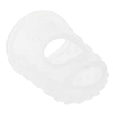 Maxbell Guitar Fingertip Protectors Silicone Finger Guards for Bass/Ukulele Guitar#L