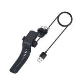 Maxbell Replacement USB Charge Dock Charging Cable for Garmin Vivoactive HR Black