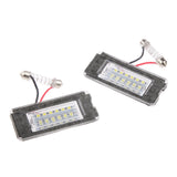 Maxbell 2x 3528 18-SMD LED Number Plate Light Lamp for 2006-2014 BMW Mini Cooper R56 R57 R58 R59