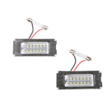 Maxbell 2x 3528 18-SMD LED Number Plate Light Lamp for 2006-2014 BMW Mini Cooper R56 R57 R58 R59