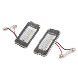 Maxbell 2x 3528 18-SMD LED Number Plate Light Lamp for 2006-2014 BMW Mini Cooper R56 R57 R58 R59