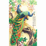 Maxbell DIY 5D Diamond Painting Spirit of Peacok Embroidery Cross Stitch Home Decor