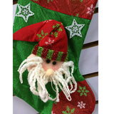 Maxbell Xmas Stocking Sack Santa Deluxe Christmas Tree Stockings Candy Holders