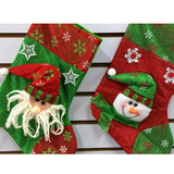 Maxbell Xmas Stocking Sack Santa Deluxe Christmas Tree Stockings Candy Holders