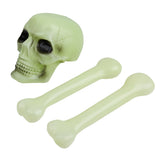 Maxbell Luminous Skull Bone Halloween Party Supplies Decoration Toy Party Skeleton Kids Gift Accs