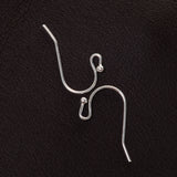 Maxbell 925 Sterling Silver Fish Hook Earring Wires Earrings Hooks Findings Craft