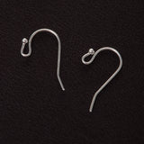 Maxbell 925 Sterling Silver Fish Hook Earring Wires Earrings Hooks Findings Craft