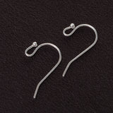 Maxbell 925 Sterling Silver Fish Hook Earring Wires Earrings Hooks Findings Craft