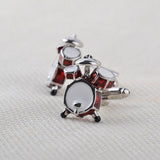 Maxbell Music Drum Shape Cufflinks Wholesale Cufflinks Cuff Nails French Shirt for Men Gifts