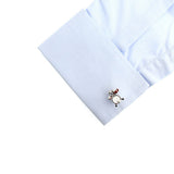 Maxbell Music Drum Shape Cufflinks Wholesale Cufflinks Cuff Nails French Shirt for Men Gifts