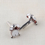Maxbell Music Drum Shape Cufflinks Wholesale Cufflinks Cuff Nails French Shirt for Men Gifts