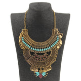 Maxbell Chunky Gold Necklace Women Jewelry Pendant Choker Chunky Statement Necklace