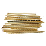 Maxbell 20Pcs Folk Acoustic Guitar Fret Wire Fretwire Set 2mm Golden Brass Quality Guitar Accessories