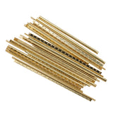 Maxbell 20Pcs Folk Acoustic Guitar Fret Wire Fretwire Set 2mm Golden Brass Quality Guitar Accessories