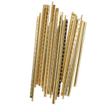 Maxbell 20Pcs Folk Acoustic Guitar Fret Wire Fretwire Set 2mm Golden Brass Quality Guitar Accessories